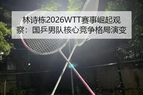 林诗栋2026WTT赛事崛起观察：国乒男队核心竞争格局演变